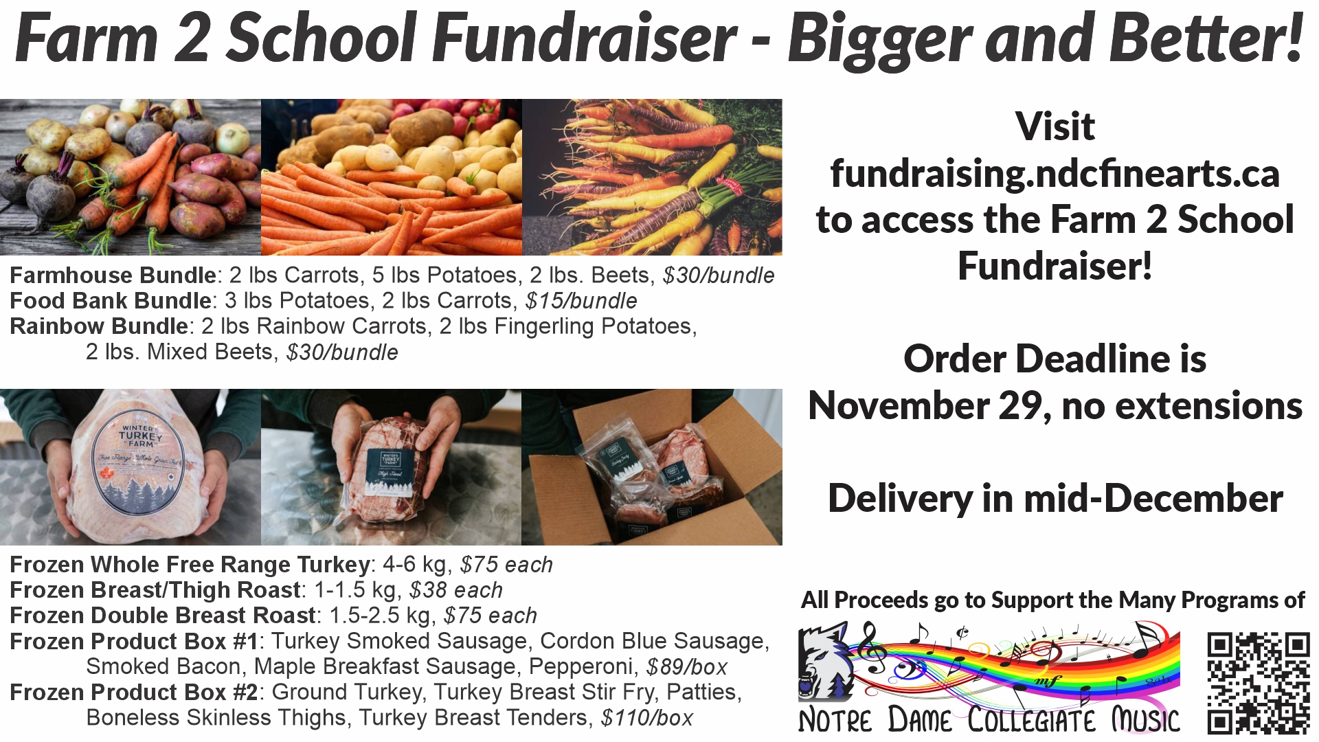 Our Farm To School Fundraiser